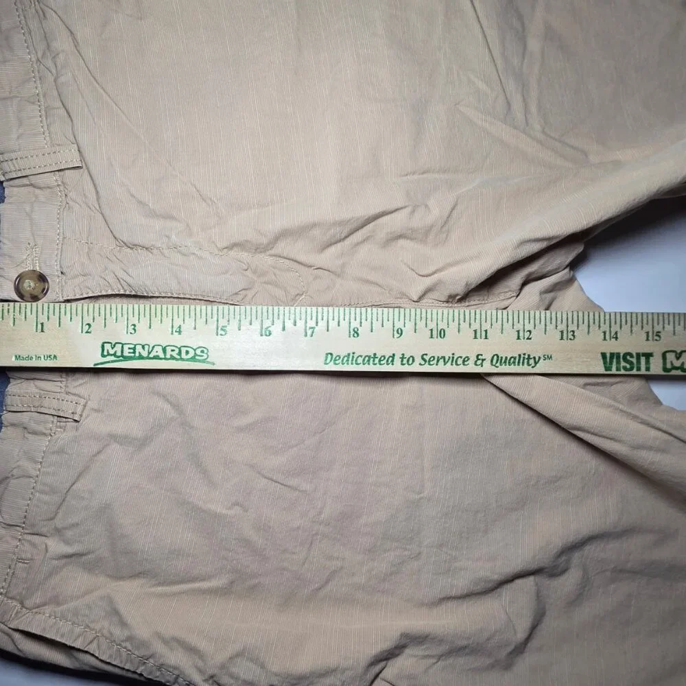 Tommy Hilfiger Mens Beige 4 Pocket Chino Style Shorts Size 34